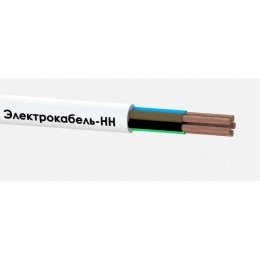 Провод ПВС 5х2.5 Электрокабель НН белый
