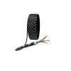 Кабель витая пара F/UTP кат.5E 4х2х24AWG solid CU PE Outdoor черн. (м) Эра Б0044689
