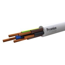 Провод ПВС 5х2.5 РЭК-PRYSMIAN белый
