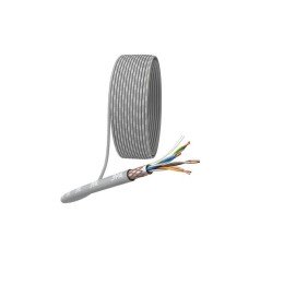 Кабель витая пара SF/UTP 4х2х24 AWG Cat5e CU PVC (уп.305м) ЭРА Б0044691

