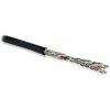 Кабель витая пара U/UTP кат.5E 4х2х24AWG solid PE Outdoor UUTP4-C5E-S24-OUT-PE-BK-500 черн. (м) Hyperline 49118
