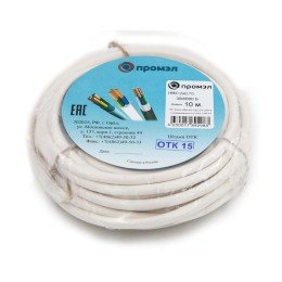 Провод ПВС 2х0.75 Промэл бухта 10м
