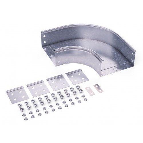 36043K ДКС - Угол CPO 90 горизонтальный 90° 200х100 в комплекте с крепеж.
