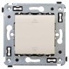 4405123 ДКС - Инвертор одноклавишный в стену, "Avanti", "Ванильная дымка"
