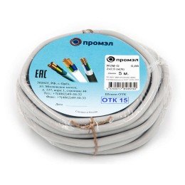 Кабель NUM-O 2х2.5 Промэл бухта 5м
