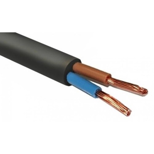 Провод ПВС 2х1.5 Альгиз черный
